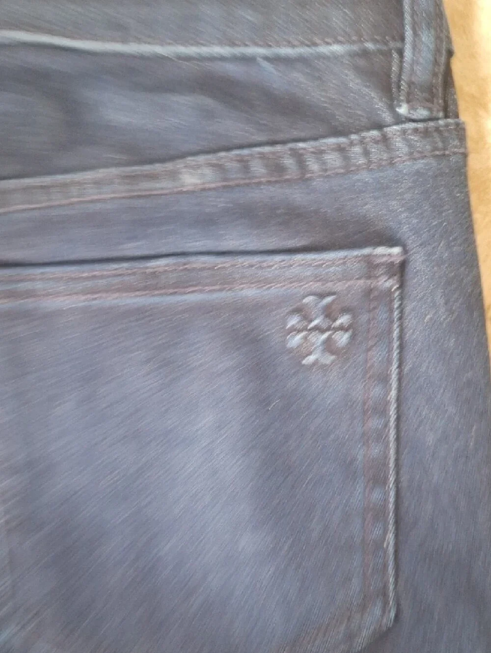 Tory Burch Dark Blue Legging Skinny Jeans. SIZE:25